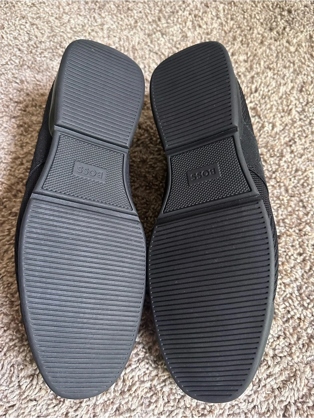 BOSS Saturn Men’s black sneakers